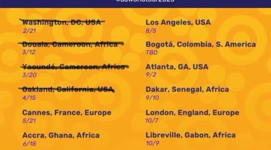 African Ancestry World Tour 2023